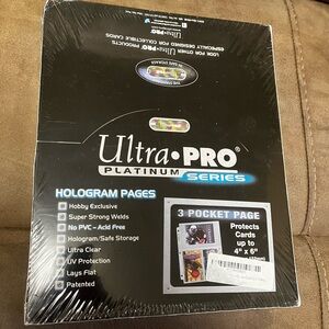 Ultra Pro Platinum Series Hologram Pages